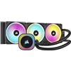 Corsair iCUE Link H150i RGB Dissipatore a Liquido per CPU - AIO da 360 mm - Ventole RGB QX120 - Compatibile con Intel LGA 1700, AMD AM5 - Hub di Sistema iCUE Link Incluso - Nero