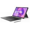 Lenovo Idea Tab Pro Tablet 12.7 3K (MediaTek Dimensity 8300, 8GB RAM, 256GB UFS 4.0, 144Hz, Wi-Fi 6E, Bluetooth 5.3, Android 14), Grigio, con tastiera + pennino capacitivo