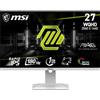 MSI MAG 274QRFW Monitor Gaming 27 WQHD - Pannello Rapid IPS 2560 x 1440, 180 Hz / 1ms GtG, Gamma di Colori sRGB 123%, Design senza bordi, DisplayHDR 400 - DisplayPort 1.4a, HDMI 2.0b, Bianco