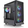 Thermaltake Ceres 500 TG ARGB Black E-ATX Mid Tower Chassis Tempered Glass
