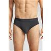 Intimissimi Slip Cotone Con Elastico A Vista Grigio
