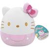 Squishmallows SQSN00920 - Hello Kitty con fiocco, 20 cm, 50 anni, peluche ufficiale Jazwares