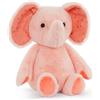 B. toys - Bubble Gum Becky - Bambola Elefante di peluche - Animale di peluche - Morbido e coccoloso per tutte le età - Lavabile in lavatrice - Neonato, Bebè, 0 mesi +