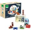 VILAC Pack it right Muoversi-Ingela P.Arrhenius creativi-1 camion 19 pezzi Giochi di risveglio legno-Giocattolo per bambini dai 5 anni-7635, 7635