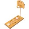 COSMEVIVI Gioco Da Basket Da Tavolo in Legno Mini Canestro Da Basket Giocattoli Da Basket Da Dito Set Da Basket Per Ragazzi E Ragazze Giocattolo Sportivo Gioco Interattivo Genitore-figlio