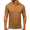 BOLF Uomo T-Shirt Polo Maglietta Manica Corta Top Abbigliamento Sportivo Logo Sport Street Style 143006 Turchese L [3C3]