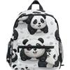 Generic Zaino per la scuola elementare per bambini, con panda felici, per bambini e bambine, Panda felici, S