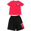 NIKE 3Brand Completo T-Shirt e Shorts da Ragazzi Icon Duo Rosso Taglia L (147-158 CM) Codice 9Q0616-U10