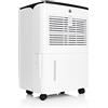 Wilfa DRY M Deumidificatore - serbatoio da 2 litri, per ambienti di massimo 15 m², funzione defrost automatica, colore bianco