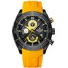 NAVIFORCE Orologio cronografo da uomo, impermeabile, cinturino in morbido silicone, sportivo, al quarzo, con data automatica, Bby, Cinturino