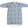 Little Dimsum Bavaglino Neonato Impermeabile con Maniche Lunghe per Seggiolone, 6 Mesi-3 Anni, Unisex(Tavola da surf)