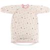 Little Dimsum Bavaglino Neonato Impermeabile con Maniche Lunghe per Seggiolone, 6 Mesi-3 Anni, Unisex(Fiore)