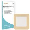 AOOWU Medicazione Adesiva Sterile per Ferite, 10 PCS Cerotti Medicazione Adesiva, Ipoallergenici e Sterili Senza Lattice Bende Sterili Sensibili, Cerotti Impermeabili per Doccia, Nuoto, 10 x 10 cm