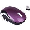 Fiauli Mouse senza fili Mini portatile PC Notebook 800/1200DPI USB 3 tasti Ottico 2.4G Wireless Mouse ABS colorato sottile Cordless Mouse per PC Viola