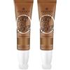 Essence Cosmetics Baby Got Bronze Terra Abbronzante Liquida, Lunga Durata, Definizione, Semplice da Struccare, Naturale, 10 ml (Confezione da 2)