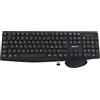 Poligono Kit Tastiera e Mouse Wireless, Tastiera Senza Fili Full Size,Mouse Bluetooth a 2,4 GHz Combo per PC/Mac,/Windows