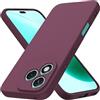 Byvuwiay Cover per Honor 400 Lite, Morbida Silicone Liquida TPU Protettivo Ultra Slim Custodia Antiurto, Custodia Compatibile con Honor 400 Lite - Rosso vino