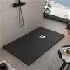 OLIMPO DOCCE - Piatto doccia nero in marmoresina | Piletta Gratis - STAR PLUS - 80x180