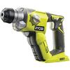 Ryobi R18SDS-0 Tassellatore a Batteria 18V ONE+, Batteria non Inclusa, con Luce LED, Indicato per Forare Pietra e Cemento, e Rimuovere Piastrelle,Verde e Antracite