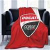 KVHSVEGO Compatible With Ducati Coperta per letto, divano, poltrona, divano, morbida coperta, calda e accogliente, in flanella, per bambini, adulti, per tutte le stagioni