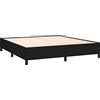 Tidyard Struttura Letto,Giroletto,Matrimoniale,a Molle,Moderno,Senza Testiera,Tessuto,Nero,con Doghe,160x200 cm,Altezza 35 cm,Letto in Tessuto,Letto con Doghe,Sttruttura Letto,Matrimoniale,in Tessuto