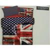 DAUNEX PARURE COPRIPIUMINO MATRIMONIALE FLAG CM. 250X200