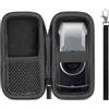 Linkidea Custodia rigida da viaggio Linkidea per rasoio, custodia protettiva per mini rasoio elettrico, custodia per rasoio elettrico compatibile con Braun M60, M90 (nero)