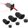 CHUNZLISEX Plug Anale dilatatore Uomo, Anale di Silicone Spreader Cavo, Massaggio Prostatico Anello la Dilatazione Anali, Speculum Plugs Clistere, Analesex Toy SM Giocattoli Sessuali Sex per Uomo Donne