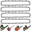 Eyoloty Confezione da 4 catene per motosega da 30,5 cm, 45 maglie, passo 3/8, calibro 0,1 cm, catena di ricambio adatta per motosega Dewalt DCM565N, Ryobi OCS1830 RCS1830-150 RCS18X3050 e altro