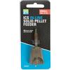 Preston Innovations ICS - Mangiatoia a Pellet in Linea, Misura Media, 20 g