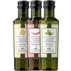 13 di Ilaria Olio Extravergine di Oliva Aromatizzato 3x100ml | Peperoncino, Basilico e Limone | Estratti a Freddo