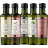 13 di Ilaria Set 5 Oli EVO 5x100ml | Peperoncino, Basilico, Limone, Affiorato e Beltocco | Estratti a Freddo