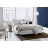 Talamo Italia - Letto matrimoniale Antonia, Letto contenitore con rivestimento in tessuto, 100% Made in Italy, Apertura frontale, adatto per materasso Cm 160x200, Blu