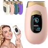 Pazvoza Lumina Lumisilk Luce Pulsata Epilatore IPL 2 in 1, Lumina Lumisilk 6 Livelli di Intensità, Rimozione Peli Indolore per Viso, Corpo, Bikini, Touch Screen LCD, per Donna e Uomo (rosa)