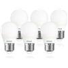 Sigmaled lighting - Lampadina LED E27 6W (equivalente 50W) - 550 lumen - Luce naturale 4000K - Attacco grande - Lampada LED G45 mini GLOBO - 6 PEZZI