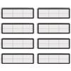 CHAIN PEAK (8 pezzi) Filtro HEPA compatibile con Dreametech L10s Ultra, L10s Pro, L10 Ultra, Z10 Pro, S10, S10 PRO, S10 PLUS, B101CN, 1C, W10, X10+, L10 + plus, Z10 pro, D10 PLUS, sostituzione Filtri
