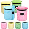 Hejo 4 Pezzi Custodie per Gelato in Neoprene per Ninja Creami DeluxeNC500 NC501 Serie,Maniche Isolate Riutilizzabili per Ninja Cream Deluxe Tubs,Manicotto per Ninja Coppe Gelato(24OZ)