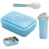 DUGEGAYL Pratico Bento Box da 1000 ml Portapranzo Tutto in Uno Durevole con Posate Contenitore Termico per Alimenti Caldi Compatibile con Microonde e Lavastoviglie,Porta Pranzo,Ufficio Lavoro Picnic