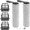 Rrochio Accessori Ricambi per Tineco S5 Pro 2, 3 Filtri HEPA 2 Spazzole per Aspirapolvere Tineco Floor One S5 Pro, S5, S5 Extreme Lavapavimenti Accessorio di Ricambio Originale