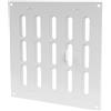 Repa Market Griglia di ventilazione regolabile per interni ed esterni, 200 x 200 mm (dimensioni esterne), per riscaldamento, raffreddamento, ventilazione per casa, garage, capannone, registro aperto