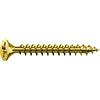 Spax 1081020350123 - Vite universale, testa svasata, taglio a croce, T-STAR plus, 4CUT, filettatura piena, zincato passivato giallo A2L, 1081020350403