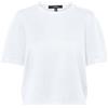 VERO MODA Vmsilje 2/4 O-NCK Oversize Pull Ga Noos Maglione Lavorato a Maglia, Bianco, L Donna