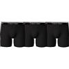 Calvin Klein Boxer Uomo Confezione da 3 Elasticizzati, Nero (Black), L