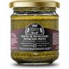 Valnerina Tartufi Pesto al Pistacchio | Salsa per Bruschette e Antipasti, Sugo Pronto Condimento per Pasta | Specialità Gastronomica | Vasetto 180 gr.