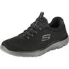 Skechers Summits, Scarpe da Ginnastica Uomo, Black Mesh Trim, 43 EU