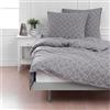 Mixibaby - Biancheria da letto con copripiumino e federa, in cotone, 135 x 200 cm, 155 x 220 cm, 200 x 200 cm, 200 x 220, design moderno (135 x 200 cm, modello: Linnea D6)