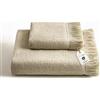 nice homeit Set Asciugamani Bagno Viso e Bidet in Morbida Monospugna 100% Cotone - Made in Italy - 1 asciugamano viso (60x100 cm) + 1 asciugamano bidet/ospite (40x60 cm).