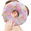 BYZESTY Piercing Cuscino Con Foro: Cuscino a Ciambella, Cuscinos per Piercing Con Foro, Cuscinos Con Foros per Orecchio, Cuscinoes per Piercings All'orecchio (Rosso)