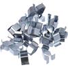 VekAuto Fermaglio A Molla Per Volkswagen Golf R32 08, 30 Pezzi | 30 Pz, Metallo Tono Argento, Interno, OE 1J6867276, Per Volkswagen Golf 10-21, Jetta 01-14, Passat 07-10