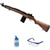 Cyma CM032W-SOC M14 elettrico (6 mm) | Fucile Airsoft calibro 6 mm + biberon 0,20 + occhiali protettivi (Potenza: 0,37 joule)